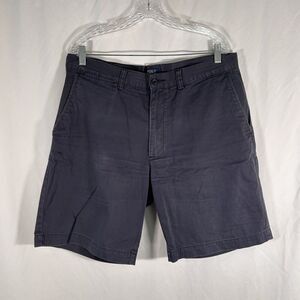 Polo Ralph Lauren Shorts Men's 35 Blue Chino 9" Inseam 100% Cotton Pockets